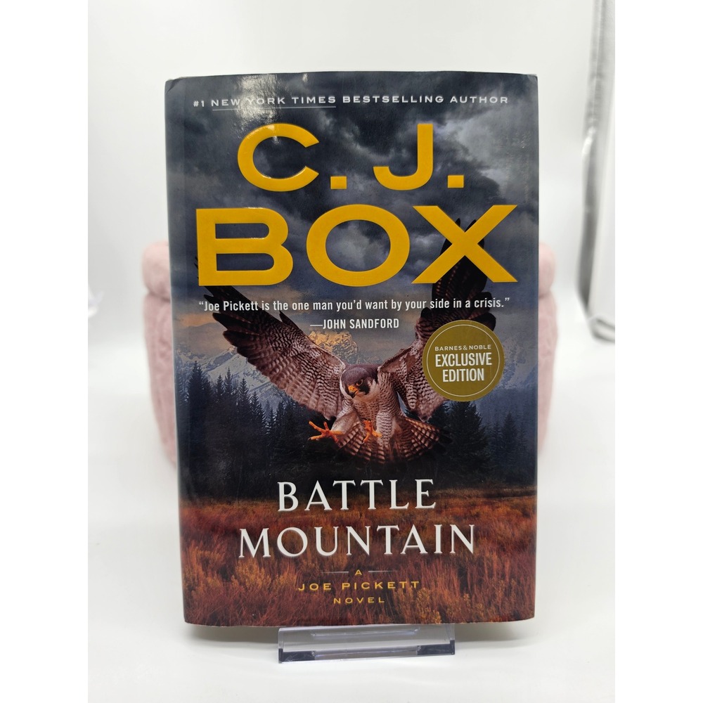 Battle Mountain by C.J. Box Joe Pickett Novel Hardcover B&N Exclusive Edition